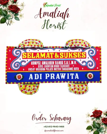 Papan Bunga Ucapan Selamat Cikokol